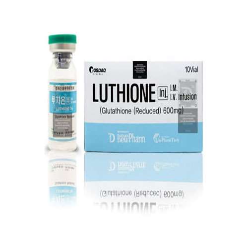 Luthione Glutathione Reduced 600mg 10 Sessions Injection | Healthcare Beauty