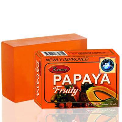 Renew Papaya Herbal Fruity Soap For Skin Whitening reviews