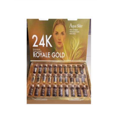 Aqua Skin 24K Royale Gold Glutathione Skin Whitening 10 Sessions Injection | Healthcare Beauty