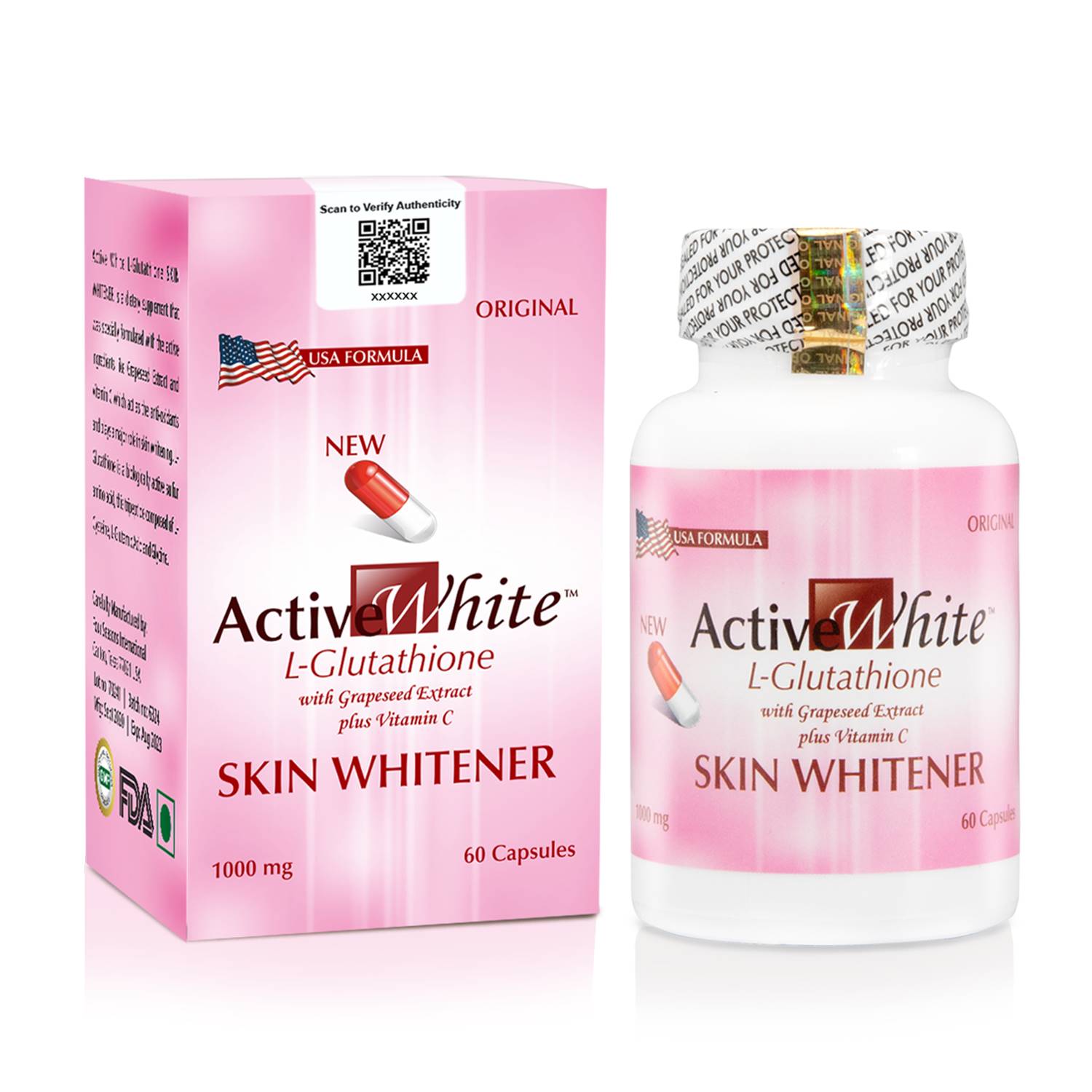 Active White L Glutathione Skin Whitening Capsule reviews
