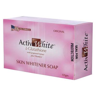 Active White L Glutathione Skin Whitening Soap | Healthcare Beauty