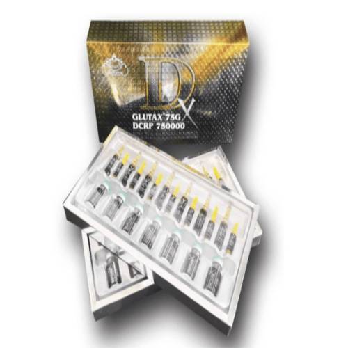 Glutax 75GX DCRP 750000 DNA Cell Revitalize 14 Sessions Injection | Healthcare Beauty