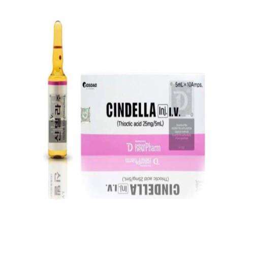 Cindella Thioctic Acid 25mg Skin Whitening Injection | Healthcare Beauty