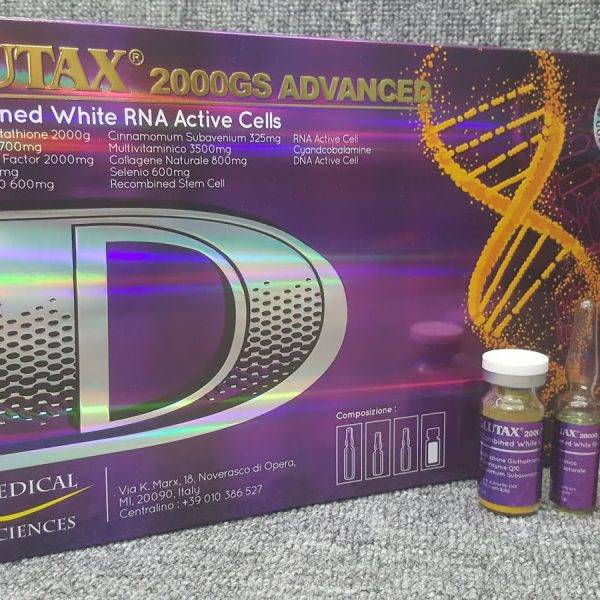 Glutax 2000gs Advanced ReCombined White RNA Active Cells 10 Sessions Injection reviews