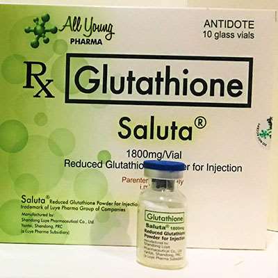 Saluta 1800 mg glutathione injection | Healthcare Beauty