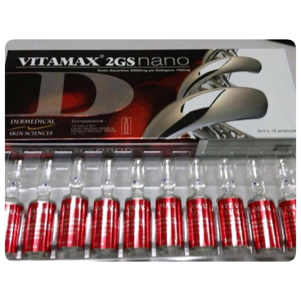 Vitamax 2GS Nano Vitamin C and Collagen Skin Whitening Injection reviews