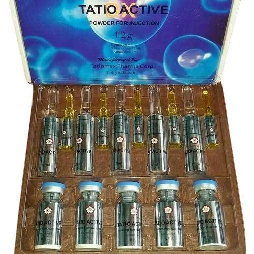 Tatio active DX 12g Glutathione 5 Session Skin Whitening Injection reviews