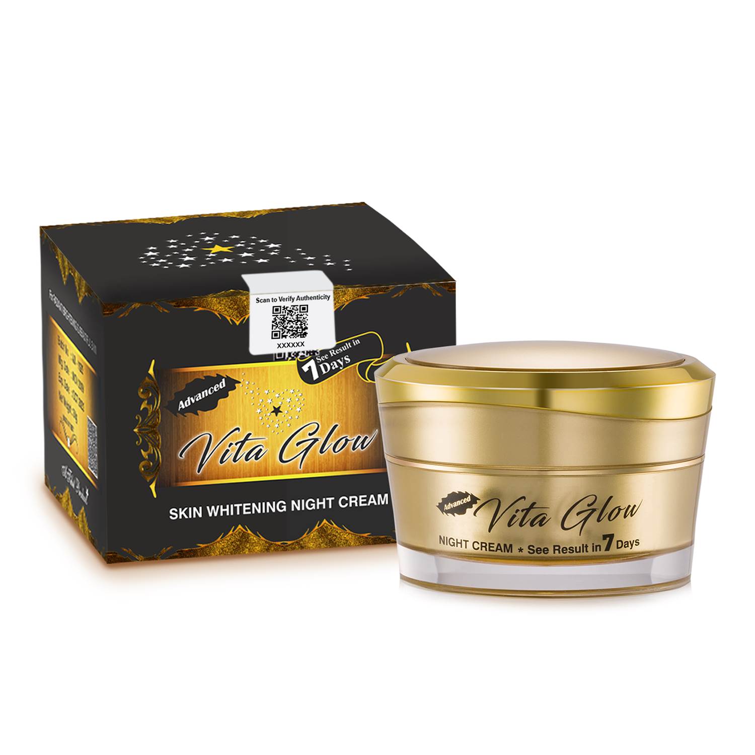 Advanced Vita Glow Skin Whitening Night Cream reviews