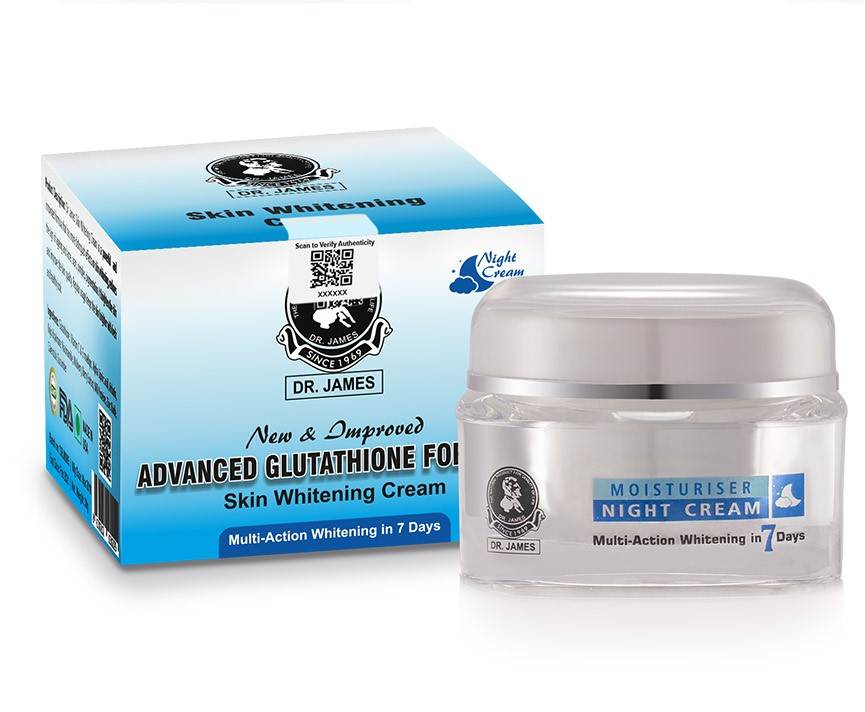 Dr James Advance Glutathione Whitening Cream reviews