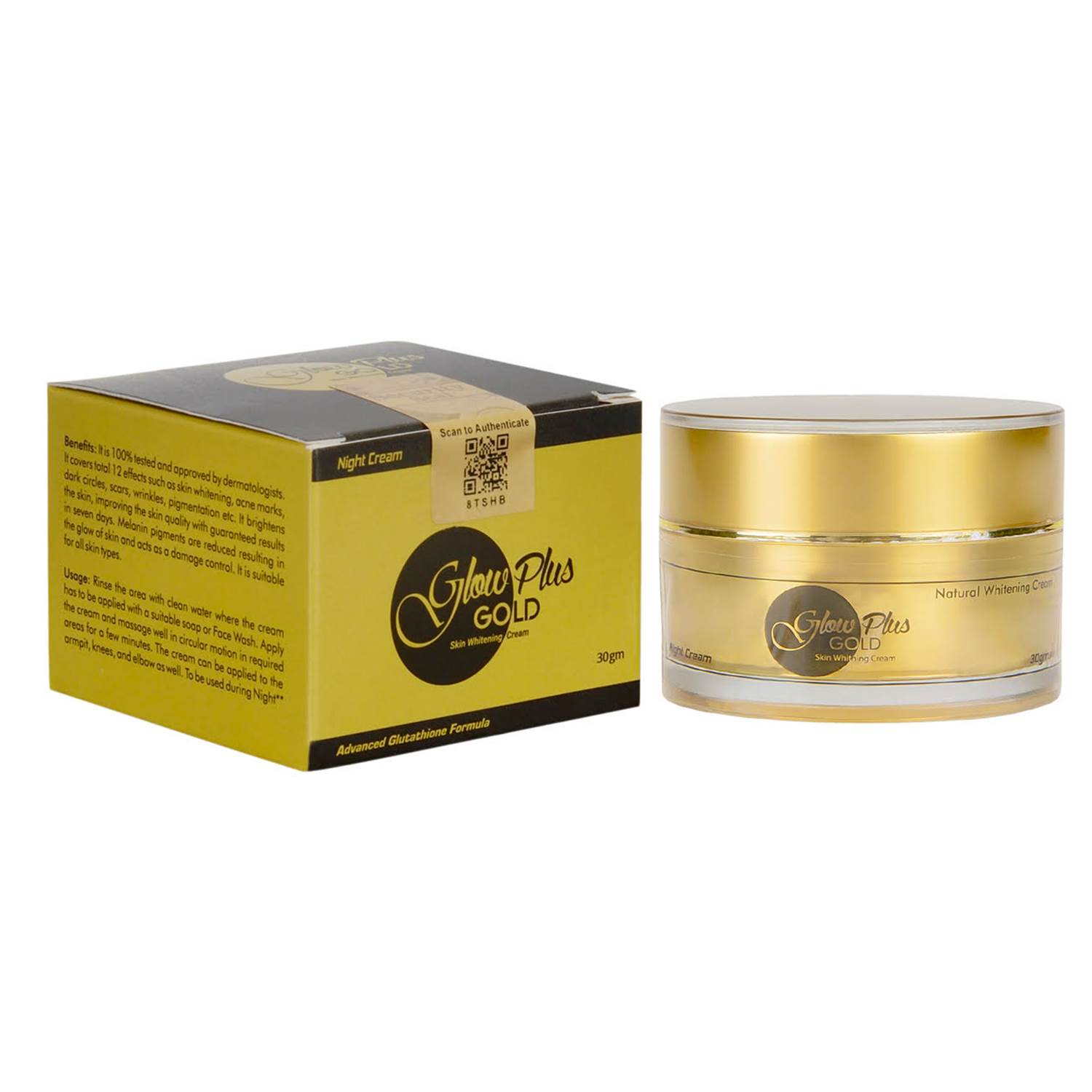 Glow Plus Gold Fairness Cream & whitening cream | Healthcarebeauty