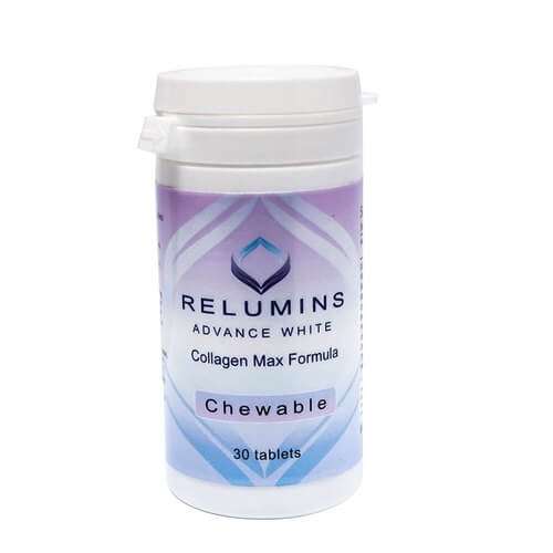 Relumins Advanced White Collagen Max Formula Chewable Tablets 