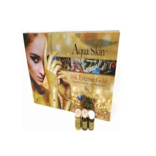 Aqua Skin 18K Everose Gold Glutathione Skin Whitening 10 Sessions Injection | Healthcare Beauty