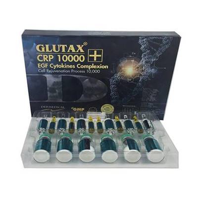 Glutax CRP 10000 EGF Cytokines Complexion Glutathione Skin Whitening Injection: Healthcarebeauty.in: Glutax CRP 10000 EGF