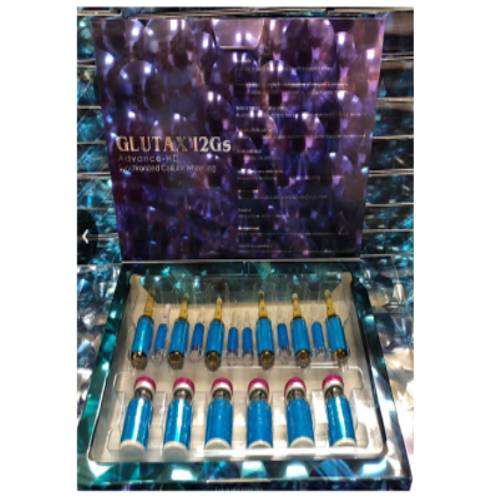 Glutax 12Gs Advance HD Synchronized Cellular 6 Sessions Glutathione Skin Whitening Injection | Healthcare Beauty