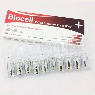 Biocell V Coll Aminox Forte 8000 Skin Whitening Injections | Healthcare Beauty