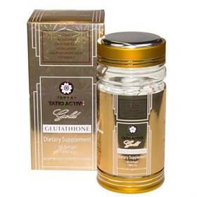 Tatio active gold 1850mg 60 skin whitening capsules | Healthcare Beauty