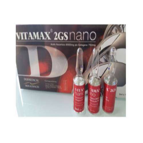 Vitamax 2GS Nano Vitamin C and Collagen Skin Whitening Injection