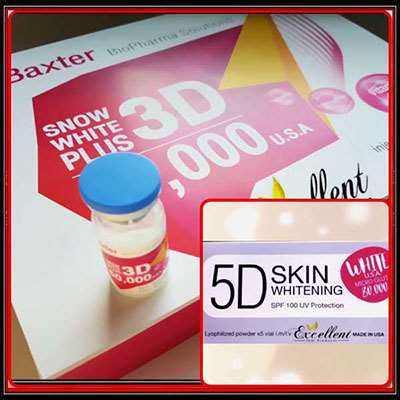 3D Snow White Plus 60000 Skin Whitening