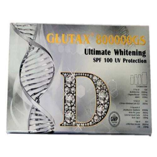 Glutax 800000GS Ultimate Whitening SPF 100 UV Protection 10 Sessions Injection | Healthcare Beauty