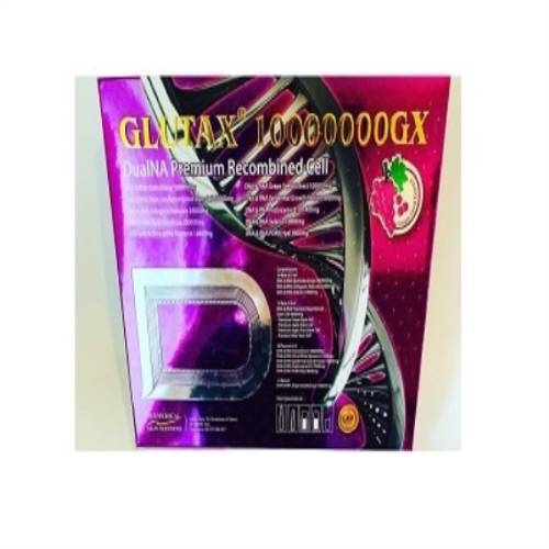 Glutax 10000000GX DualNA Premium Recombined Cell 10 Sessions and 2 soaps 100g each Skin Whitening Injection | Healthcare Beauty