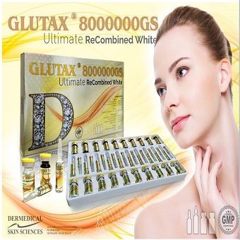 Glutax 8000000GS ultimate recombined white glutathione injection reviews