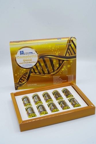 Complette Gold Dual Effect Cell Plus Glutathione 5000000mg Injections reviews