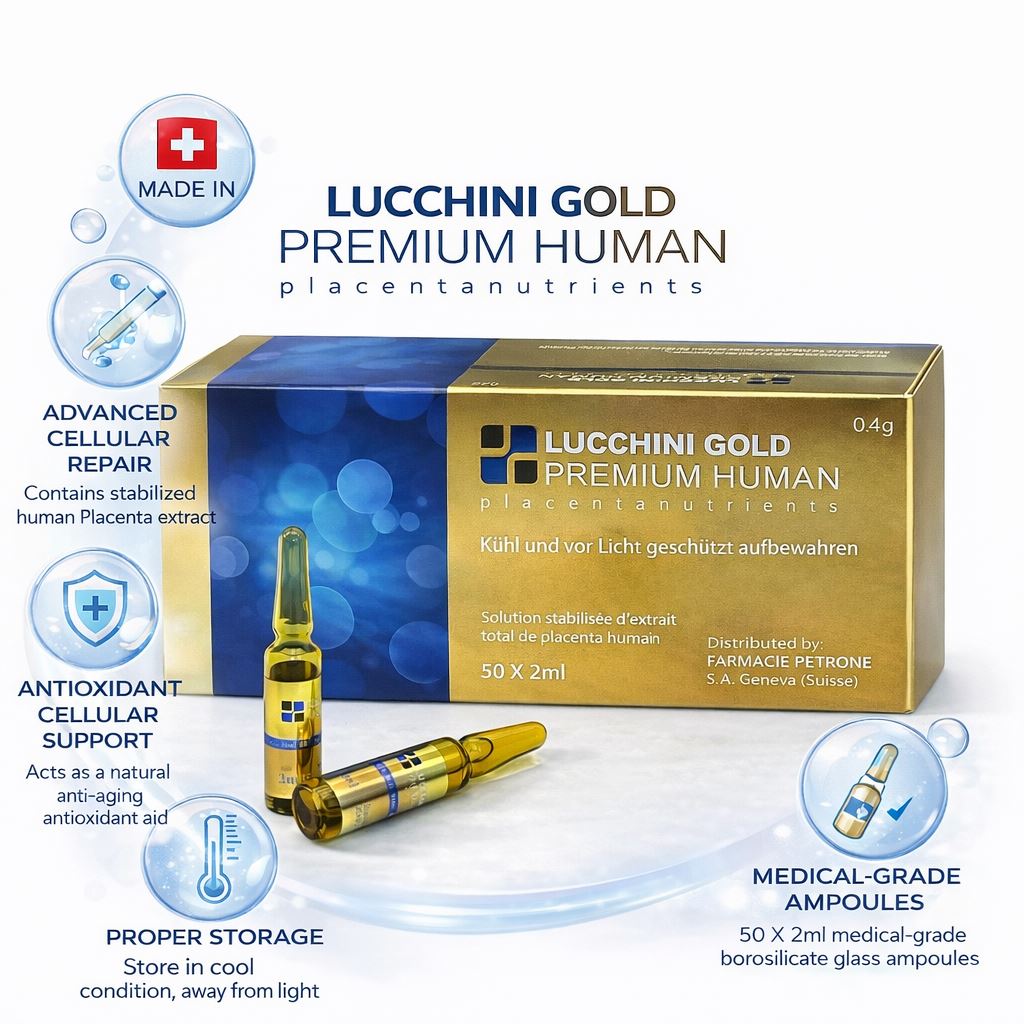 Lucchini Gold Premium Human Placenta Injection