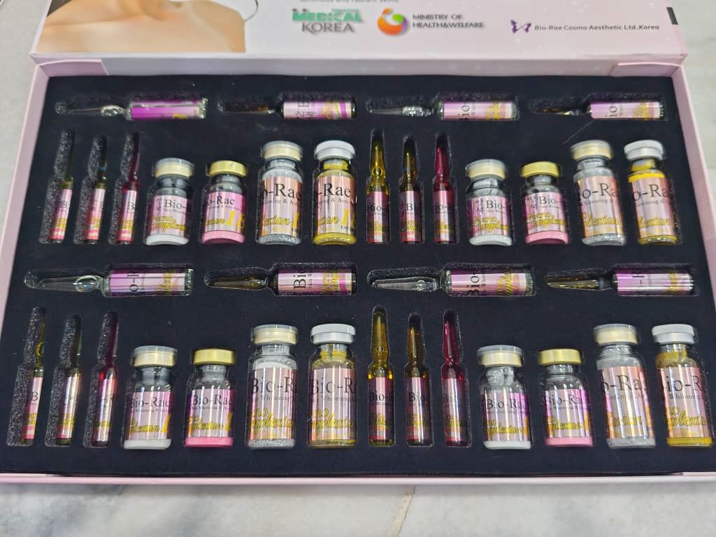 Bio Rae Nano Complexion 18 Skin Whitening Glutathione Injection 