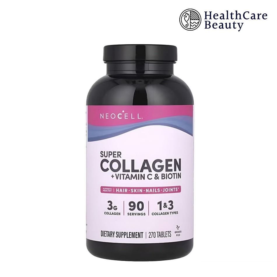 Neocell Super Collagen 3000mg Tablets with Vitamin C and Biotin
