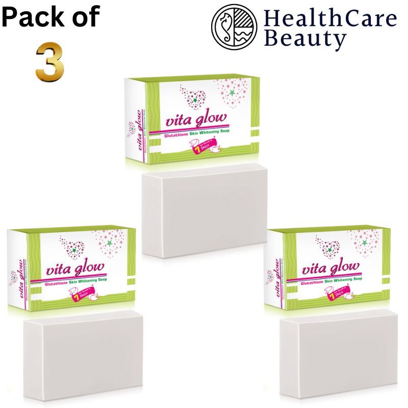 Vita Glow Glutathione Skin Whitening Soap Pack of 3 reviews