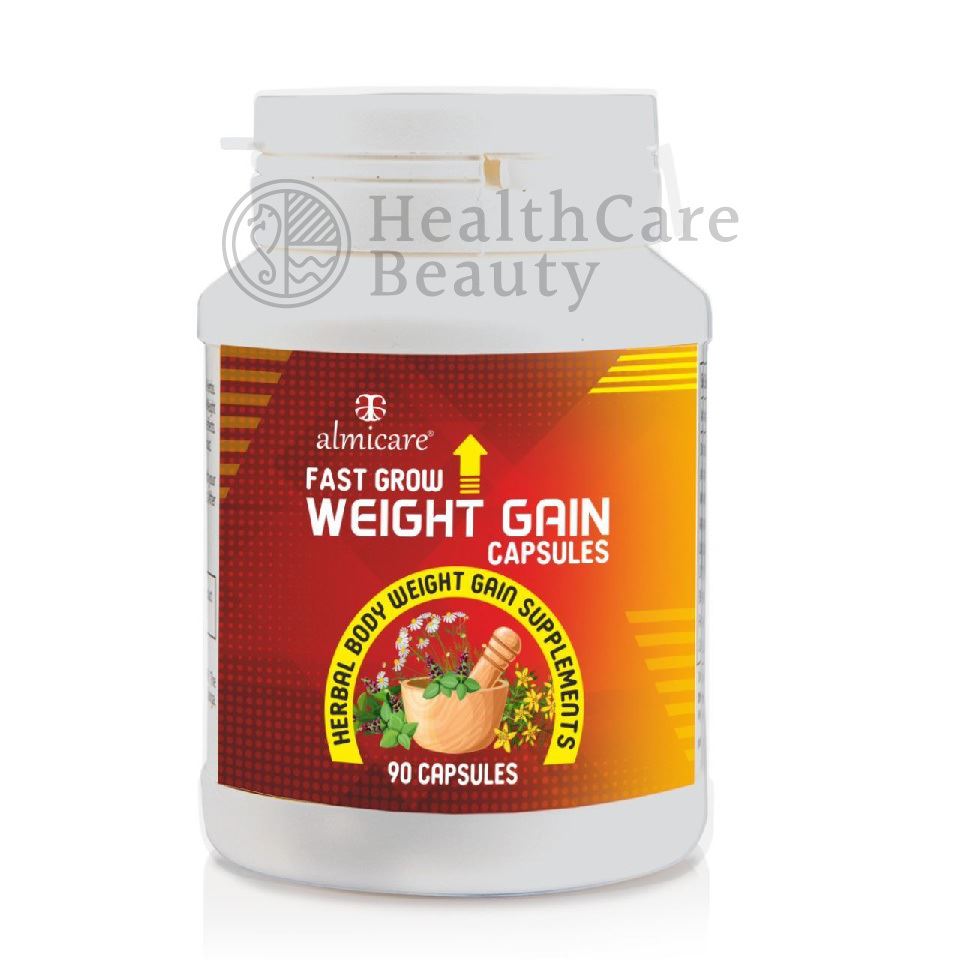 Fast Grow Weight Gain Capsules SafeNaturalEffective Healthcarebeauty
