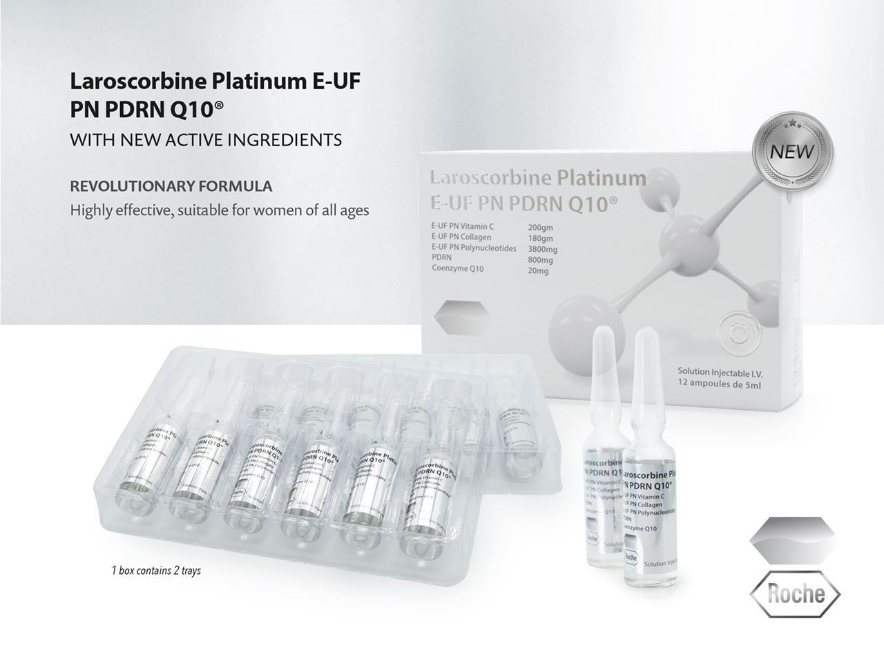 Laroscorbine Platinum E UF PN Vitamin C 200g & Collagen 180g Injection reviews