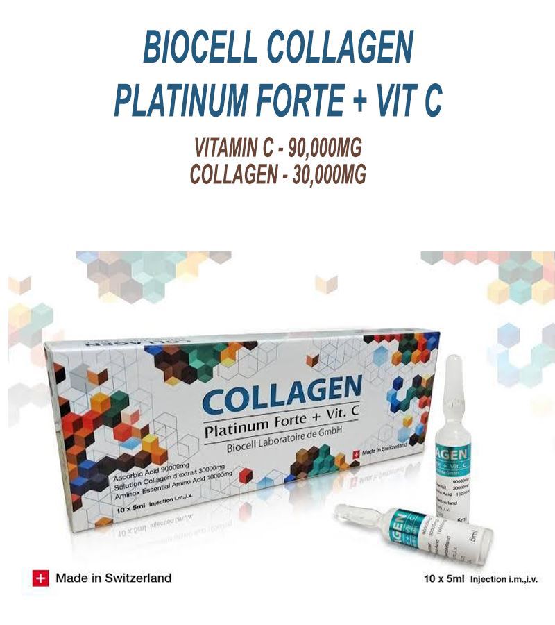 Biocell Collagen Platinum Forte Plus Collagen and Vitamin C Injection 90000mg reviews