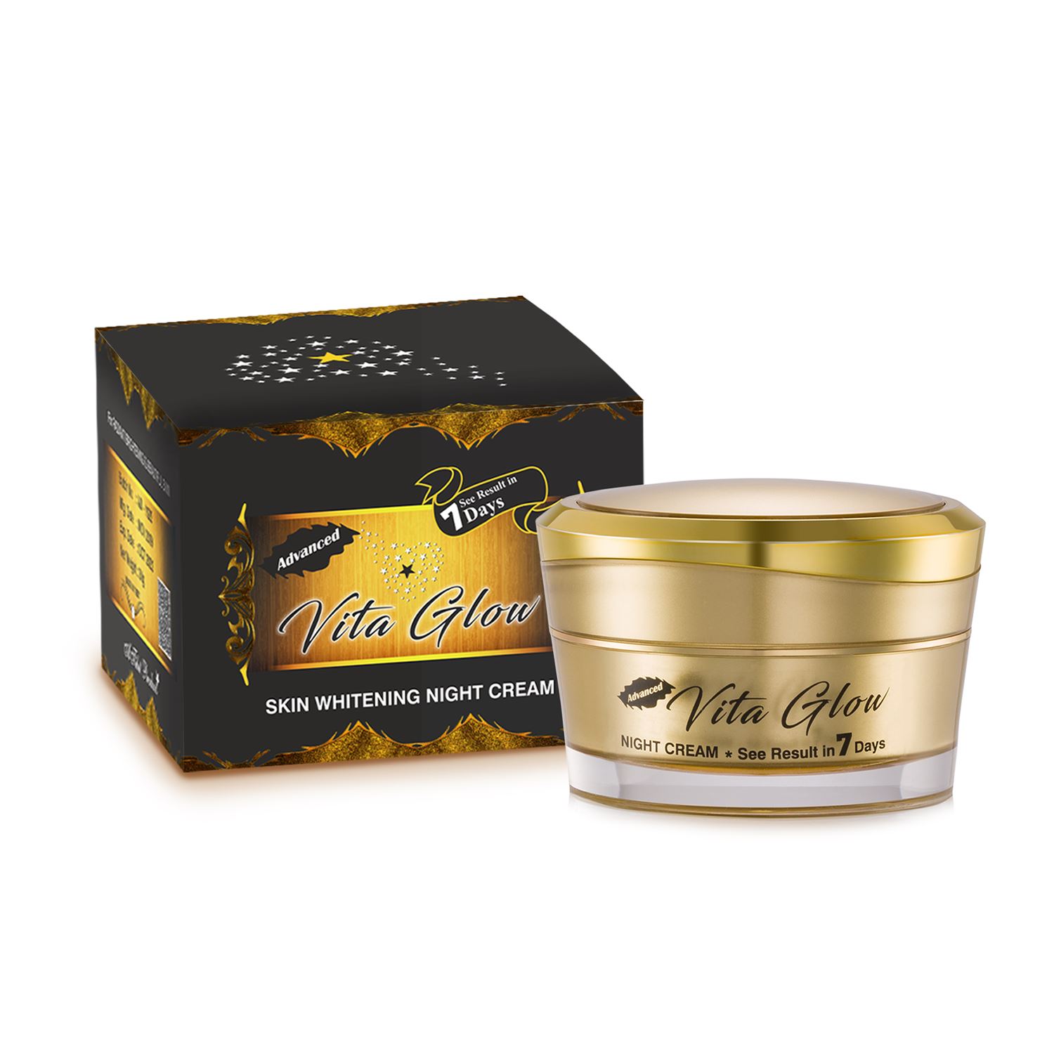 Advanced Vita Glow Glutathione Skin Whitening Night Cream reviews