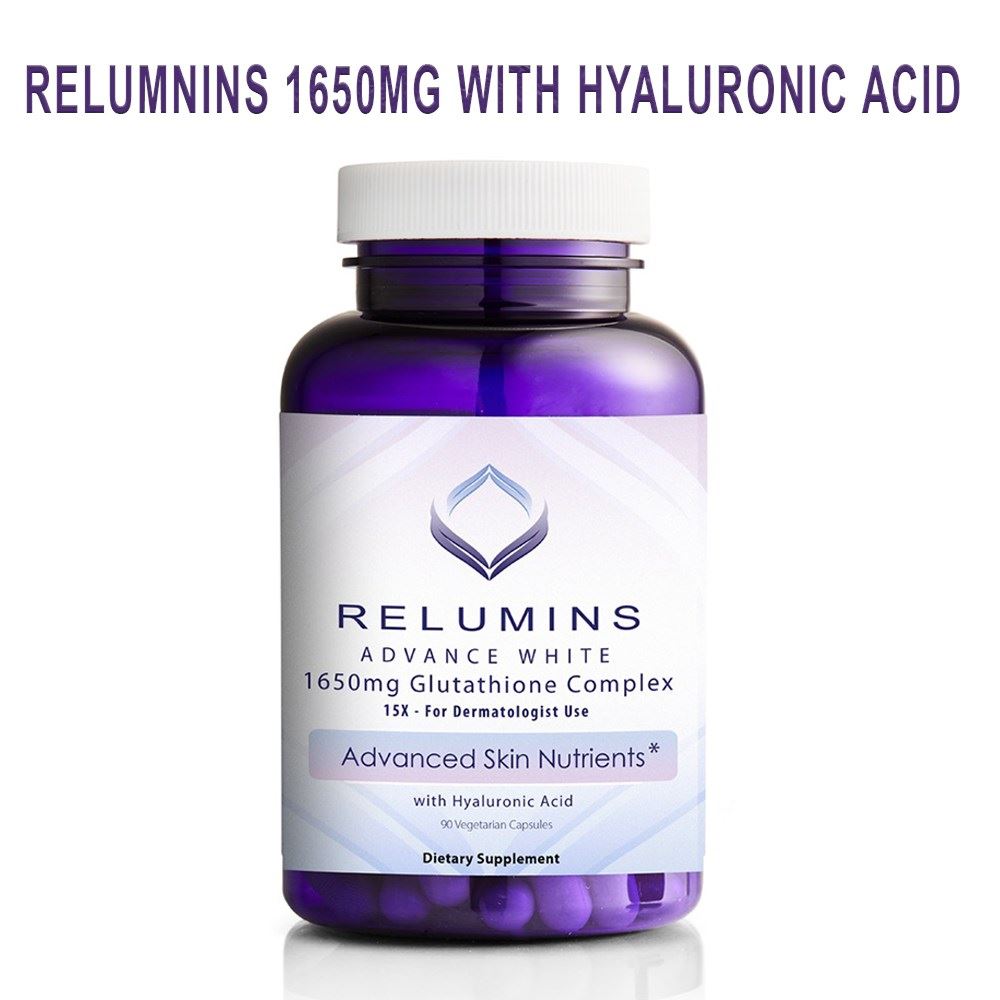 Relumins 1650mg Glutathione Capsules With Hyaluronic Acid reviews