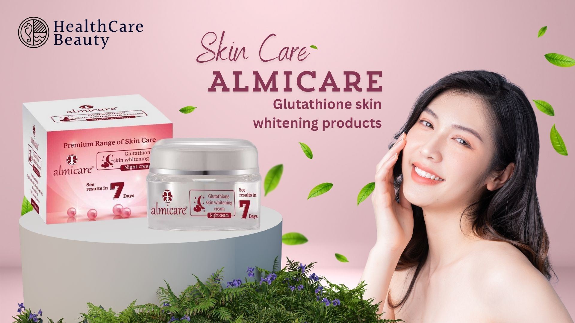 Almicare Glutathione Skin Whitening Creams - HealthcareBeauty