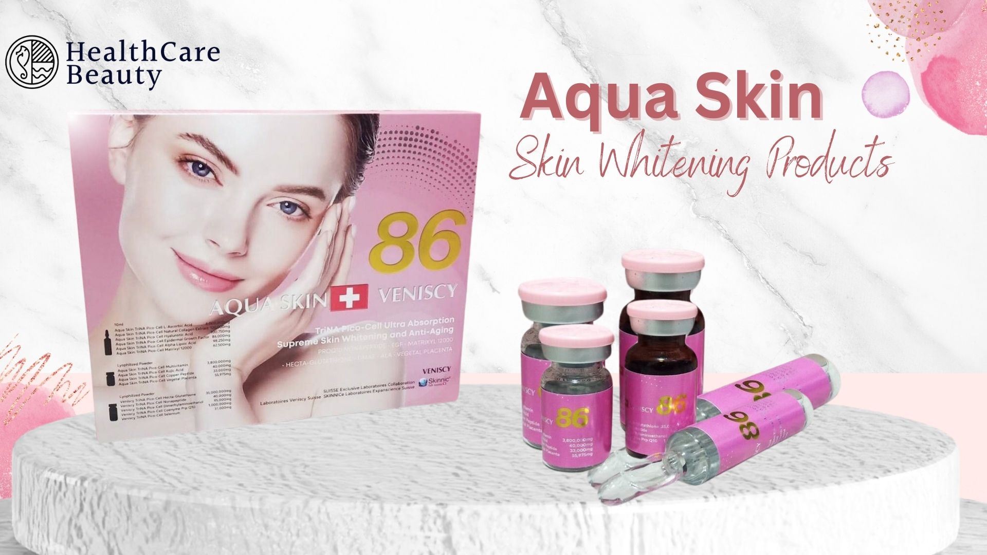 Shop Aqua Skin Glutathione Skin Whitening Products online