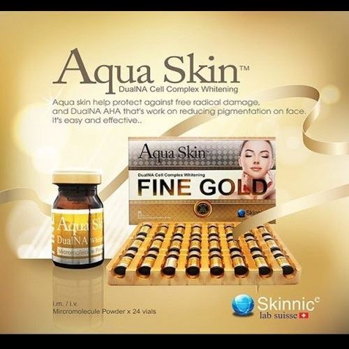 Aqua Skin Fine Gold DualNa Cell Complex Glutathione Skin Whitening Injection