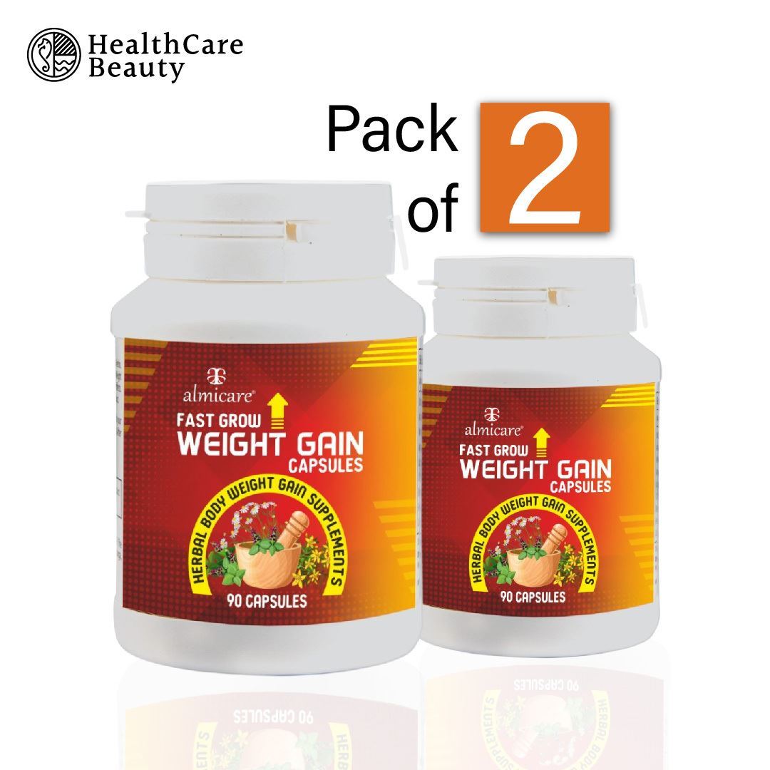 Fast Grow Weight Gain Capsules Pack of 2