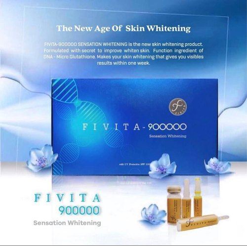 Fivita 900000 Sensation Glutathione Skin Whitening Injection