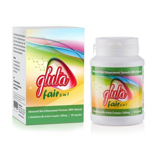 Buy Gluta Fair. Health Care Beauty 5 in 1 Skin Whitening Pills: Healthcarebeauty.in: Beauty: Capsules