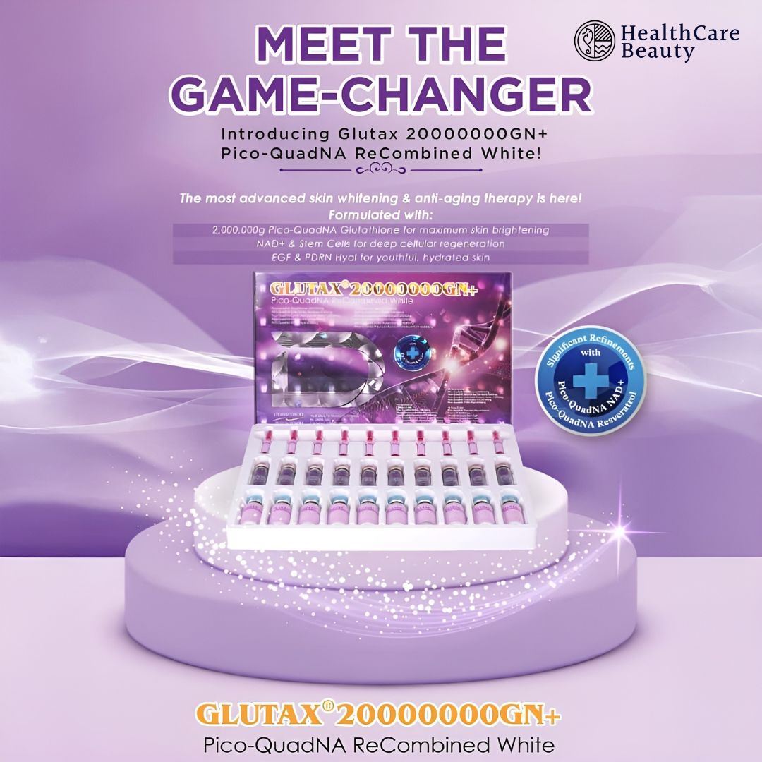 Glutax 20000000GN+ Recombined White Glutathione Injection