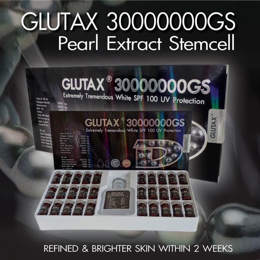Glutax 30000000gs Extremely Tremendous White Glutathione Skin Whitening Injection