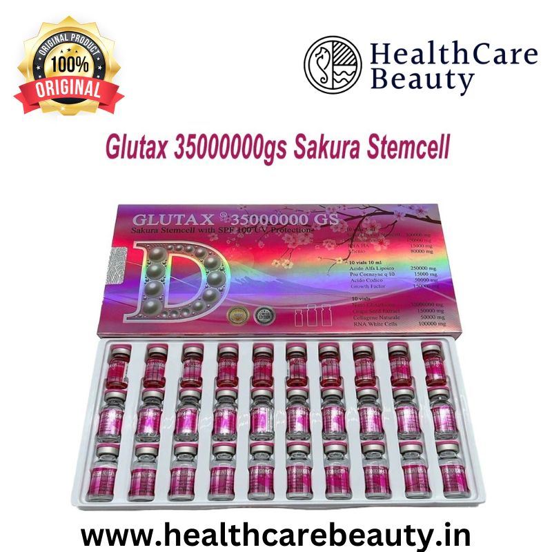Glutax 35000000GS Sakura  Glutathione Skin Whitening Injection