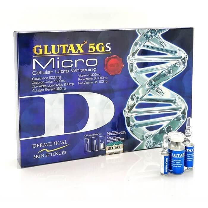 Glutax 5gs Micro Cellular Advance Glutathione Skin Whitening Injection