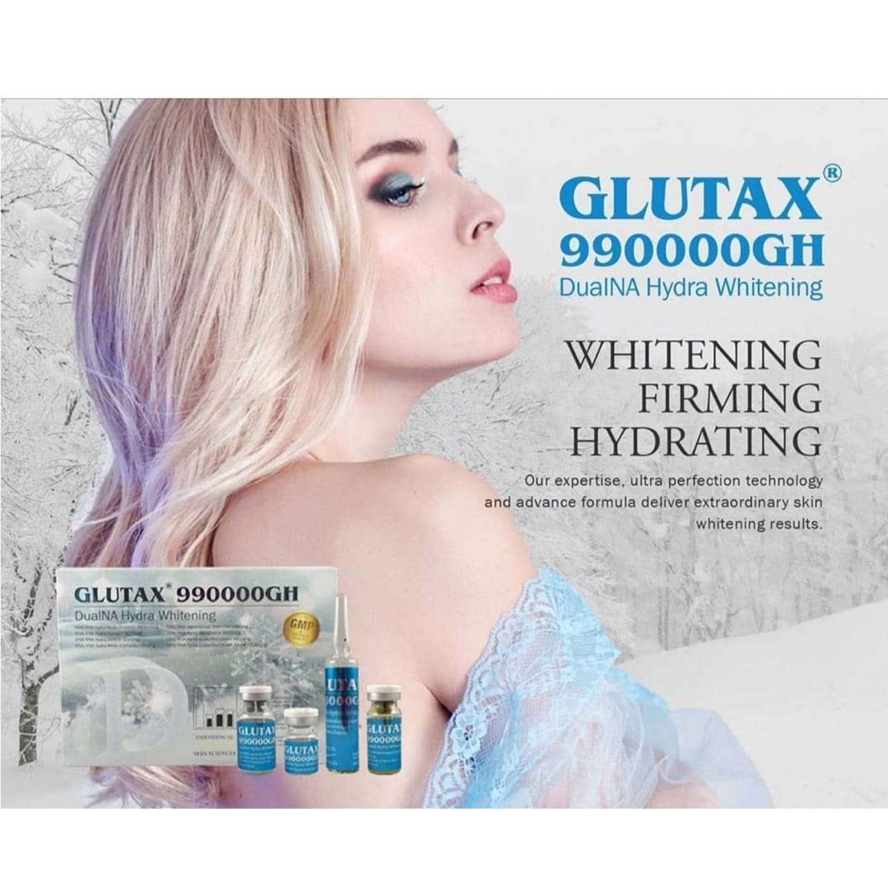 Glutax 990000gh Dual Hydra Whitening Injection