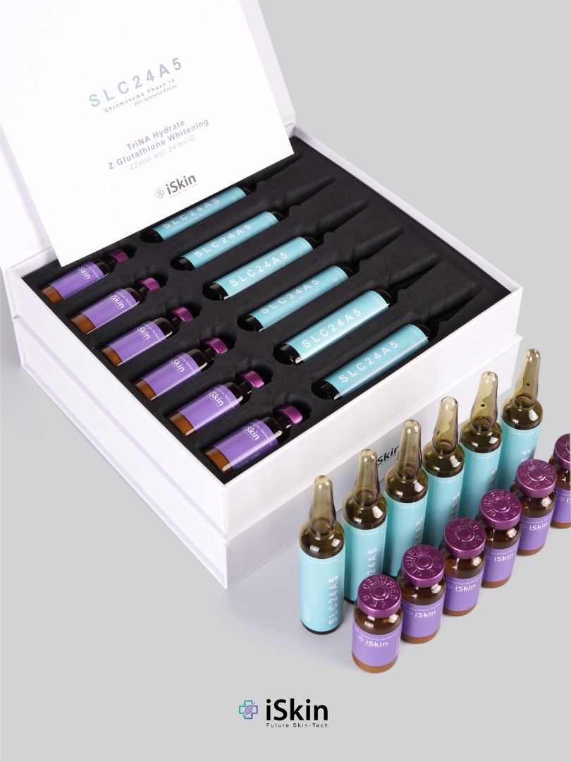 iskin radianz blu cell with nad+ glutathione injection iSkin Radianz Blu Cell main image 0