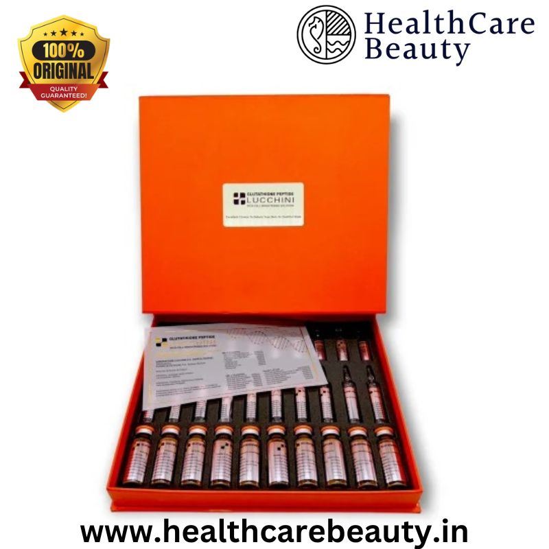 Lucchini Glutathione Peptide PicoCell Brightening Solution Skin Whitening Injection - Healthcarebeauty
