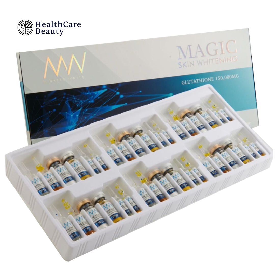 Miracle White Glutathione Skin Whitening Injections