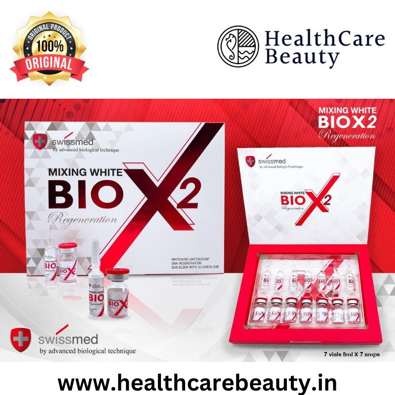Mixing White Bio X2 Regeneration Glutathione Skin Whitening Injection - Healthcarebeauty